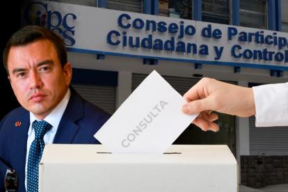 Daniel Noboa ha incluido en su propuesta de consulta popular una pregunta que busca suprimir el Consejo de Participación Ciudadana y Control Social.
