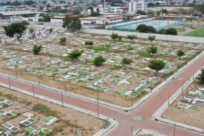 El Cementerio Ángel María Canals, ubicado en el suburbio de Guayaquil.
