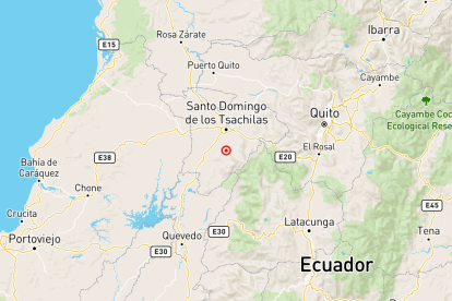 Temblor en Santo Domingo de los Tsáchilas.