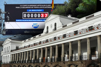 Una valla con un mensaje contra la Corte Constitucional deja un rastro hasta llegar a Cristina Maggi.