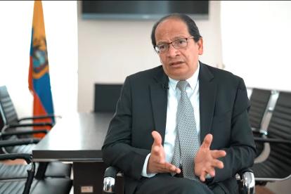 Agustín Grijalva fue juez de la Corte Constitucional entre 2019 y 2022.