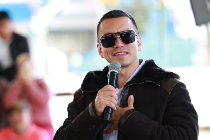 Daniel Noboa, presidente de Ecuador.