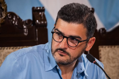 Aquiles Álvarez, alcalde de Guayaquil.