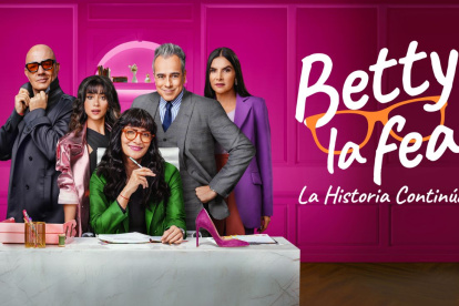Portada oficial de la serie Betty, la fea: la historia continúa