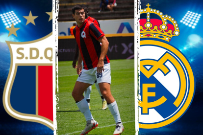 Danilo Carrera, el actor que se ha metido de lleno con Deportivo Quito.