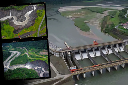 Obras buscan frenar la erosión que amenaza a Coca Codo Sinclair desde 2020