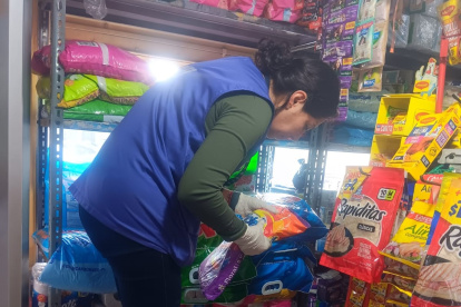 Los productos decomisados habían superado su fecha de caducidad.