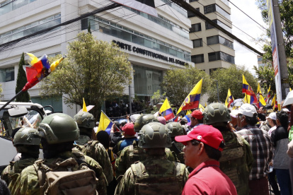 La Corte Constitucional resolvió sobre un pedido de revocatoria sobre la Ley de Solidaridad Nacional.