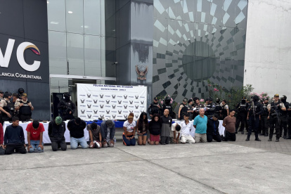 La Policía Nacional ejecutó el Operativo Apolo 24 en varios sectores de Guayaquil, Durán y Los Ríos.