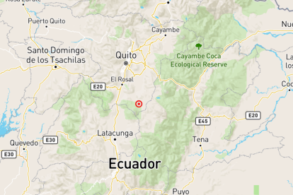 Temblor en Ecuador.