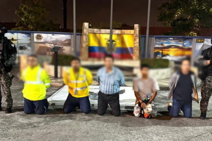 La Policía Nacional decomisó 1,5 toneladas de cocaína camufladas en un contenedor que transportaba productos de exportación.