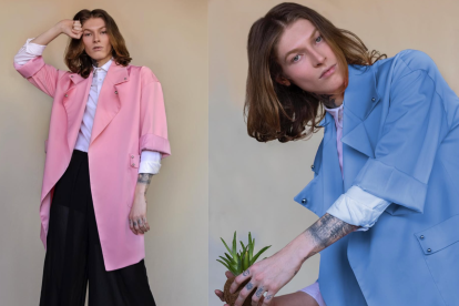 La ambigüedad entre lo masculino y femenino caracteriza su estilo como modelo.