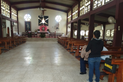 Las misas están suspendidas en Olón.