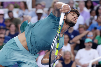 Alcaraz fue el último en clasificar a la final en Cincinnati tras vencer a Zverev.