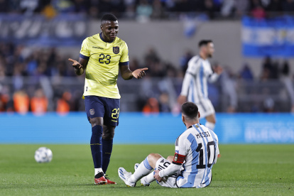 Ecuador y Argentina se enfrentarán en las Eliminatorias Sudamericanas 2026.