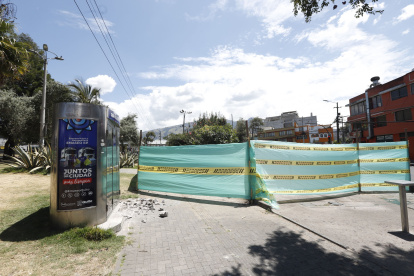 Quito moderniza el parque Navarro o parque "de Las Tripas"con cubierta, arbolado y nuevas caminerías