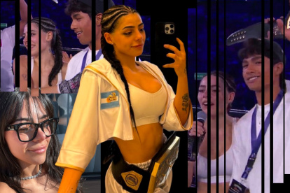Milica ganó su combate en el evento Supernova Strikers 2025.