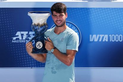 Carlos Alcaraz coronado como campeón del Masters 1000 de Cincinnati.