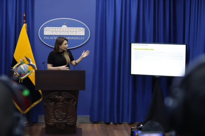 La vocera de Carondelet Carolina Jaramillo se pronunció sobre la marcha del 12 de agosto de 2025.