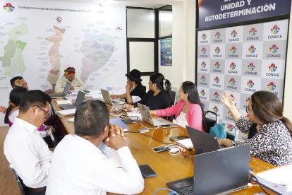 Según la Conaie, Iza ha sido objeto de seguimientos, vigilancia y actos de intimidación.