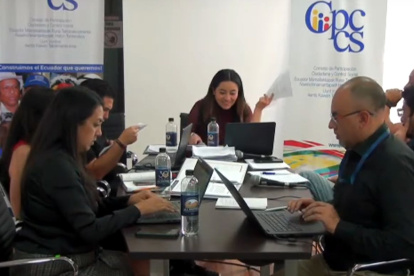 El Equipo Técnico está conformado por funcionarios de confianza de cada vocal del Consejo de Participación Ciudadana.