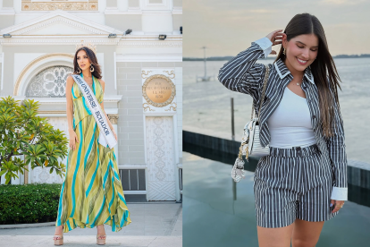 Nadia Mejía y Mónica Crespo son algunas de las influencers ecuatorianas que utilizan el estampado a rayas en sus looks diarios.