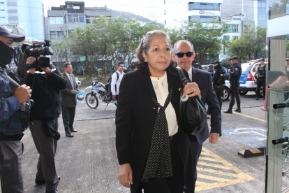 Patricia Ochoa, viuda de Gabela, en una foto de archivo.
