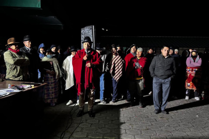 Desde la noche del martes 19 de agosto se instalo la asamblea comunitaria  en San Ignacio.