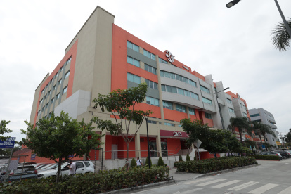 Complejo de Clínica Kennedy, en Samborondón.