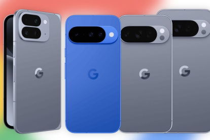 Google Pixel 10 Pro Fold (izquierda), Pixel 10, Pixel 10 Pro y Pixel 10 Pro XL