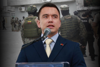 El presidente Daniel Noboa extendió el estado de excepción a Cotopaxi y Bolívar