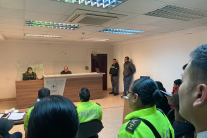 La audiencia se suspendió hasta que se emita un informe por parte del médico y psicólogo del Consejo de la Judicatura.