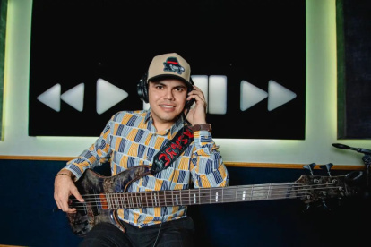 Ernesto Barajas, miembro de Enigma Norteño.