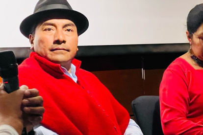 Leonidas Iza fue convocado por la Fiscalía a una audiencia, después de que la Policía presentó un habeas corpus para liberar a tres policías retenidos en Toacazo.