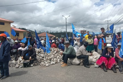 Imagen referencial. Organizaciones indígenes del Azuay anuncian un paro indefinido en rechazo al proyecto de minería Loma Larga.