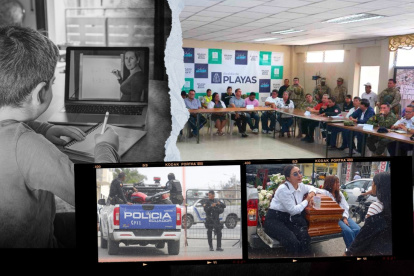 Solo la jefatura política presentó un informe escrito, mientras las demás mesas del COE no entregaron documentación técnica, lo que mantiene la virtualidad como opción vigente.