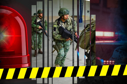 Militares patrullan zonas afectadas por la violencia en El Oro tras el estado de excepción