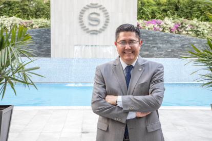 Santiago Galárraga, gerente general del hotel Sheraton Guayaquil.