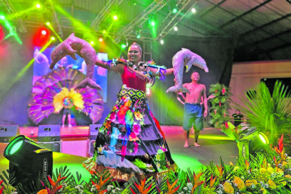 Cultura. Hubo diversidad de presentaciones amazónicas.