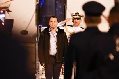 Daniel Noboa recientemente ha viajado a Brasil, Uruguay y Argentina.