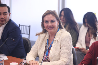 La asambleísta Nuria Butiñá pertenece a la bancada de la Revolución Ciudadana.