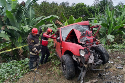 Marcos Olmedo falleció en vía a Quinindé, provincia de Esmeraldas.
