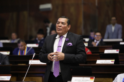 El legislador Jorge Chamaba, de ADN, es miembro de la Comisión de Transparencia, Participación Ciudadana y Control Social,