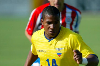 Otilino Tenorio también fue delantero de la selección.