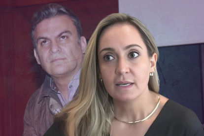 María Paula Christiansen trabajó en el Ministerio del Interior, del 2014 al 2016; actualmente vive en Estados Unidos y es pareja del exministro del Interior, José Serrano.