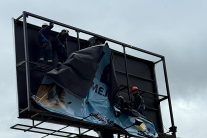 Un anuncio del proyecto Loma Larga fue retirado tras exigencia del alcalde de Cuenca Cristian Zamora.