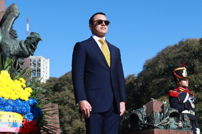 El presidente de Ecuador, Daniel Noboa Azín.