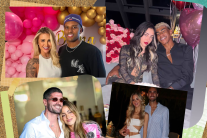 De la tribuna al corazón, ellas son las que han conquistado a estos cracks del fútbol.