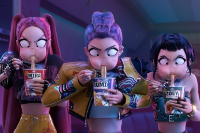 Las guerreras k-pop que conquistaron tanto el streaming como la taquilla con su versión sing-along.