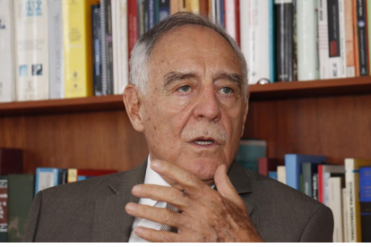 El exalcalde Paco Moncayo es catedrático del Instituto de Altos Estudios Nacionales (IAEN).